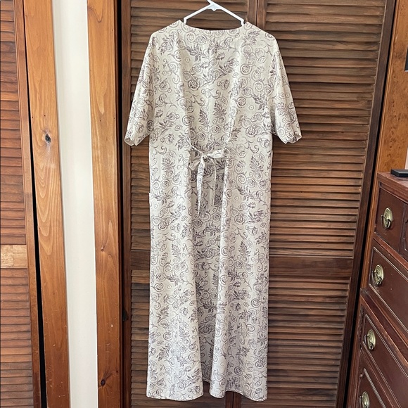 Gorgeous Chico's Design Silk Button-Front Dress (Sz 2) - Picture 7 of 14